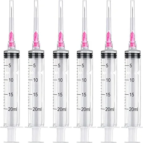 DISPOSABLE SYRINGE 20MLS WITH NEEDLE MEDLINK