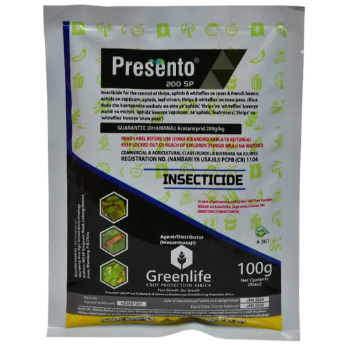 ACETAMIPRID PRESENTO  250GMS