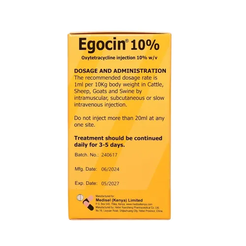 EGOCIN HCL 10% 50MLS MEDISEL